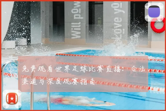 免费观看世界足球比赛直播：合法渠道与深度观赛指南