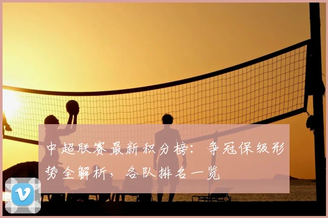 中超联赛最新积分榜：争冠保级形势全解析，各队排名一览